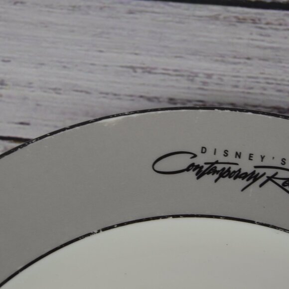 Disney WDW CONTEMPORARY RESORT Dinner Plate Rare Room Service Collectible READ - Picture 11 of 16